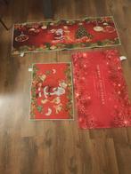 Set schoonloopmatten, 50 tot 100 cm, Rood, Zo goed als nieuw, Traditioneel