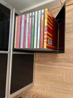 CD of DVD rek plastic per vak 12 stuks per bak 24 st (5x), Ophalen of Verzenden, Gebruikt, Kunststof, Cd's