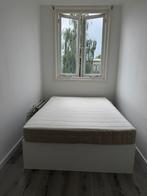 Ikea Double Bed with Storage, Ophalen, Wit, Tweepersoons, 140 cm