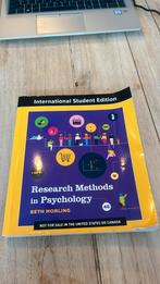 Research methods in psychology, Ophalen of Verzenden, Alpha, Zo goed als nieuw, WO