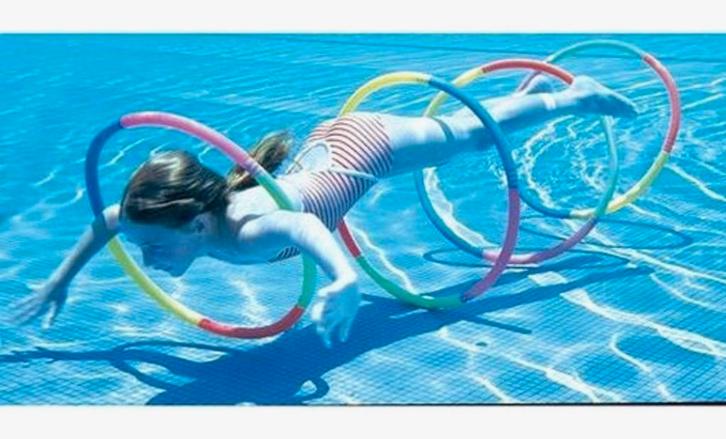 Zwemringen om doorheen te zwemmen, Tuin en Terras, Zwembad-toebehoren, Ophalen of Verzenden