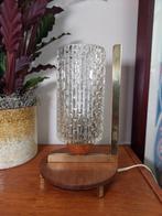 Deense tafellamp kristal, Minder dan 50 cm, Ophalen of Verzenden, Zo goed als nieuw