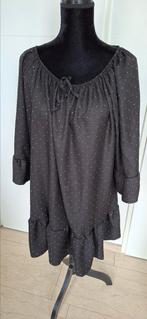 55)Te koop nieuw zwart tuniek 1maat ongev. 50/52, Italian style, Nieuw, Ophalen of Verzenden, Blouse of Tuniek