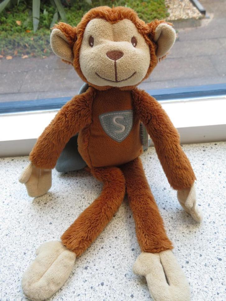 Aap / aapje merk Little Dutch Sophia superaap S ca 34 cm, Kinderen en Baby's, Speelgoed | Knuffels en Pluche, Zo goed als nieuw