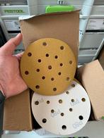 Schuurpapier klittenband 150mm 17 stofgaten nieuw 50 stuks, Doe-het-zelf en Verbouw, Gereedschap | Schuurmachines, Ophalen of Verzenden