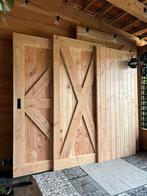 Schuifdeur/loftdeur/barndeur/douglas/massief eiken op maat, Doe-het-zelf en Verbouw, Deuren en Horren, Binnendeur, Nieuw, Ophalen of Verzenden
