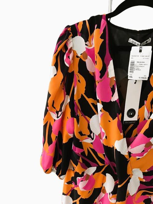 NIEUW LABEL DOT lang jurkje Saskia maat XXL Eyecatcher, Kleding | Dames, Jurken, Nieuw, Maat 42/44 (L), Overige kleuren, Onder de knie
