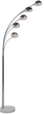 Kare Design five fingers vloerlamp, 150 tot 200 cm, Gebruikt, Metaal, Ophalen