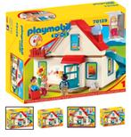 Playmobil 1-2-3 woonhuis set 70129, Ophalen, Zo goed als nieuw, Complete set