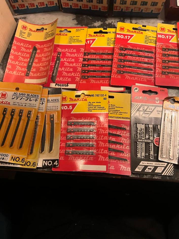Partij Decoupeerzaag Zaagjes - Makita & Meer, Doe-het-zelf en Verbouw, Gereedschap | Zaagmachines, Nieuw, Verzenden