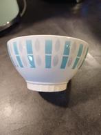 Mooie Franse Spoelkom gemerkt blauw licht grijs streepjes, Antiek en Kunst, Antiek | Servies los, Verzenden
