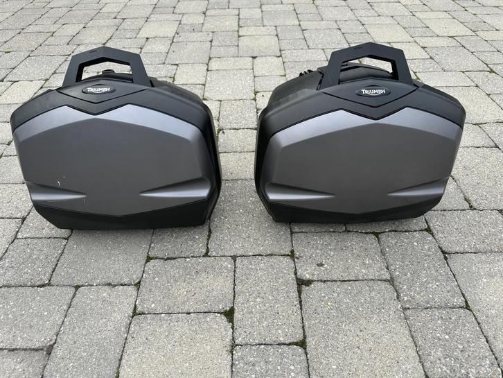 Triumph Tiger 1050 3 delige kofferset zijkoffers topkoffer, Motoren, Accessoires | Koffers en Tassen, Gebruikt, Ophalen