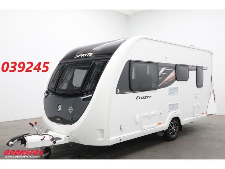 Sprite Cruzer 460 Douche Oven Single Beds BY 2023 (bj 2023), Caravans en Kamperen, Caravans, Bedrijf, tot en met 2, 1000 - 1250 kg