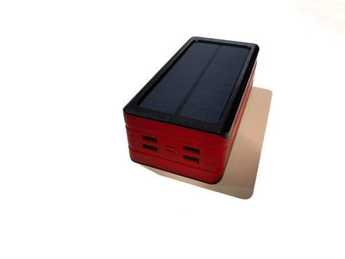 NIEUW: Solar Powerbank 50.000 mAh, Telecommunicatie, Powerbanks, Nieuw, Ophalen of Verzenden