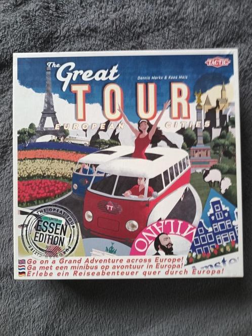 The Great Tour - European Cities, Hobby en Vrije tijd, Gezelschapsspellen | Bordspellen, Zo goed als nieuw, Een of twee spelers