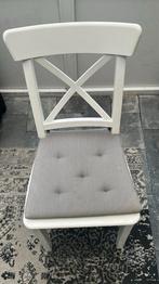 Eetkamerstoelen Ikea, Huis en Inrichting, Stoelen, Ophalen, Gebruikt, Wit, IKEA