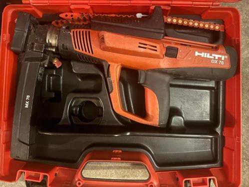 Hilti DX76 kruitschiethamer (defect?) in koffer, Doe-het-zelf en Verbouw, Gereedschap | Handgereedschap, Gebruikt, Ophalen of Verzenden