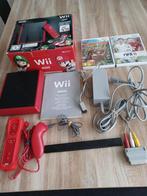 Nintendo Wii Mini + Mario Kart en Stuurtje 2 spellen in doos, Spelcomputers en Games, Spelcomputers | Nintendo Wii, Ophalen of Verzenden