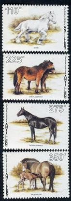 Nederlandse antillen nvph nrs. 1131/1134 Postfris paarden, Postzegels en Munten, Postzegels | Nederlandse Antillen en Aruba, Verzenden