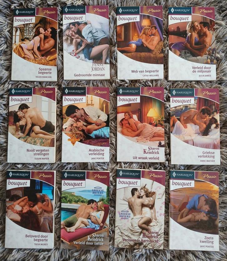 HARLEQUIN BOUQUET PASSIE REEKS, Boeken, Romans, Zo goed als nieuw, Nederland, Verzenden