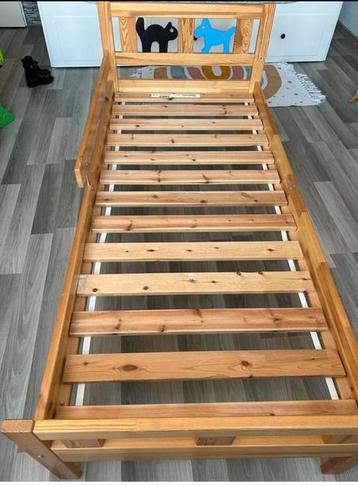 IKEA KRITTER peuterbed met lattenbodem en matras 70-160cm. beschikbaar voor biedingen