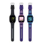 Smartwatch kinderen jongen meisje blauw paars zwart simkaart, Nieuw, Blauw, Jongen of Meisje, Ophalen of Verzenden