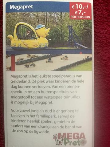 Megapret Speelparadijs in Lievelde Voordeelbon beschikbaar voor biedingen