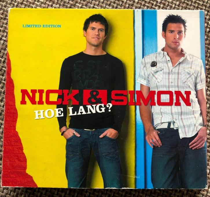 CD Nick & Simon Hoe lang limited edition (2 CD + DVD), Cd's en Dvd's, Cd's | Nederlandstalig, Zo goed als nieuw, Pop, Boxset, Ophalen of Verzenden