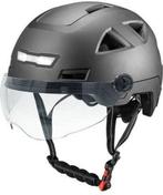 Vito E-Light Helm Met Vizier / Mat Zwart / S/M 55/58 CM, Fietsen en Brommers, Fietsaccessoires | Fietshelmen, Nieuw, M, Ophalen
