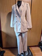 Lewis & Melly Broekpak Linnen/Rayon - Maat M, Ophalen of Verzenden, Maat 48/50 (M), Beige, Lewis & Melly