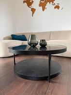 Salontafel rond, Huis en Inrichting, Tafels | Salontafels, Ophalen, 50 tot 100 cm, Rond, Zo goed als nieuw