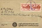 Amsterdam - Frankering - Stempel - 1946, Postzegels en Munten, Brieven en Enveloppen | Nederland, Ophalen of Verzenden, Envelop