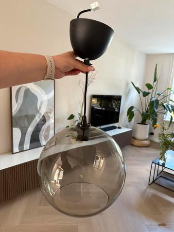 Hanglamp glazen bol