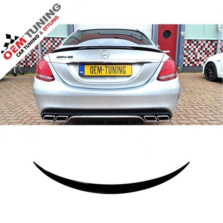 Kofferbak spoiler C-CLASS AMG Style| W205 | 2014 - 2021 |, Auto diversen, Tuning en Styling, Verzenden