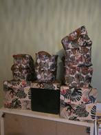 Set jungle thema Manden en dozen, Huis en Inrichting, Ophalen of Verzenden, Zo goed als nieuw, Rechthoekig, Riet