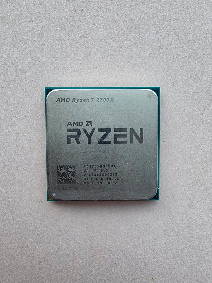 AMD Ryzen 7 2700X Cpu - Used, Computers en Software, Processors, Gebruikt, 8-core, 3 tot 4 Ghz, Ophalen of Verzenden