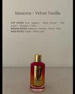 MANCERA - VELVET VANILLA -> 2-5-10 ml, Verzenden, Nieuw