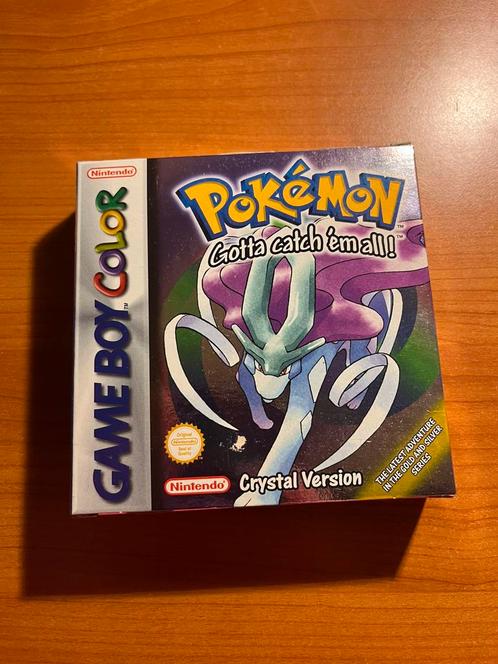 Pokémon Crystal, Spelcomputers en Games, Games | Nintendo Game Boy, Zo goed als nieuw, Avontuur en Actie, 1 speler, Vanaf 3 jaar
