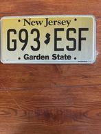 New Jersey Kentekenplaat - G93 ESF, Verzamelen, Ophalen of Verzenden