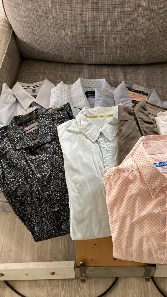 Mooie heren overhemden - diverse maten, Kleding | Heren, Heren-kledingpakketten, Zo goed als nieuw, Maat 52/54 (L), Ophalen of Verzenden