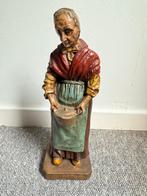 Antiek Kniertje beeldje van ongeveer 25 cm, Verzamelen, Beelden en Beeldjes, Ophalen of Verzenden, Gebruikt