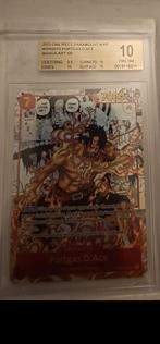One piece tcg ace manga op02 bgs 10, Ophalen, Zo goed als nieuw, Overige typen, Foil