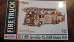 EWA fire truck wooden 3d model, Ophalen of Verzenden, Nieuw, 1:50 of kleiner