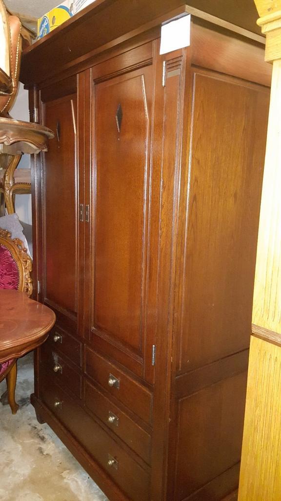 Kersen Jugendstil buffetkast, Antiek en Kunst, Curiosa en Brocante, Ophalen