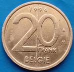 België 20 frank 1994 - Albert II, Postzegels en Munten, Munten | België, Overig, Losse munt, Verzenden