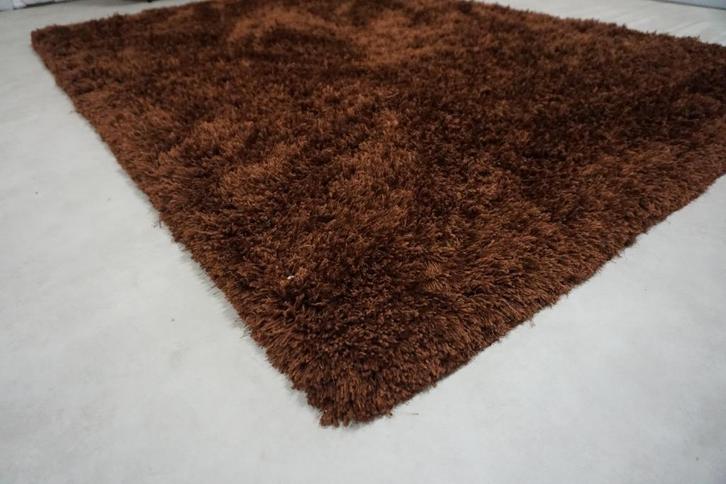 Vloerkleed Montel Shaggy 170x230 Terra Rood, Huis en Inrichting, Stoffering | Tapijten en Kleden, Nieuw, 150 tot 200 cm, 200 cm of meer