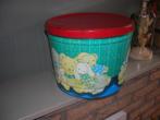 vintage blik 27cm doorsnee, 21cm hoog, Verzamelen, Retro, Ophalen, Huis en Inrichting