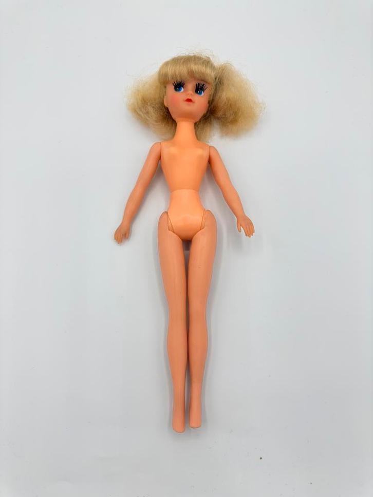 Vintage Fleur pop (Otto Simon buigbare knieën, blond haar, Verzamelen, Poppen, Zo goed als nieuw, Pop, Ophalen of Verzenden