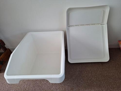 Ikea Sortera Bak met Deksel, Huis en Inrichting, Emmers, Gebruikt, Kunststof, Met deksel, Ophalen