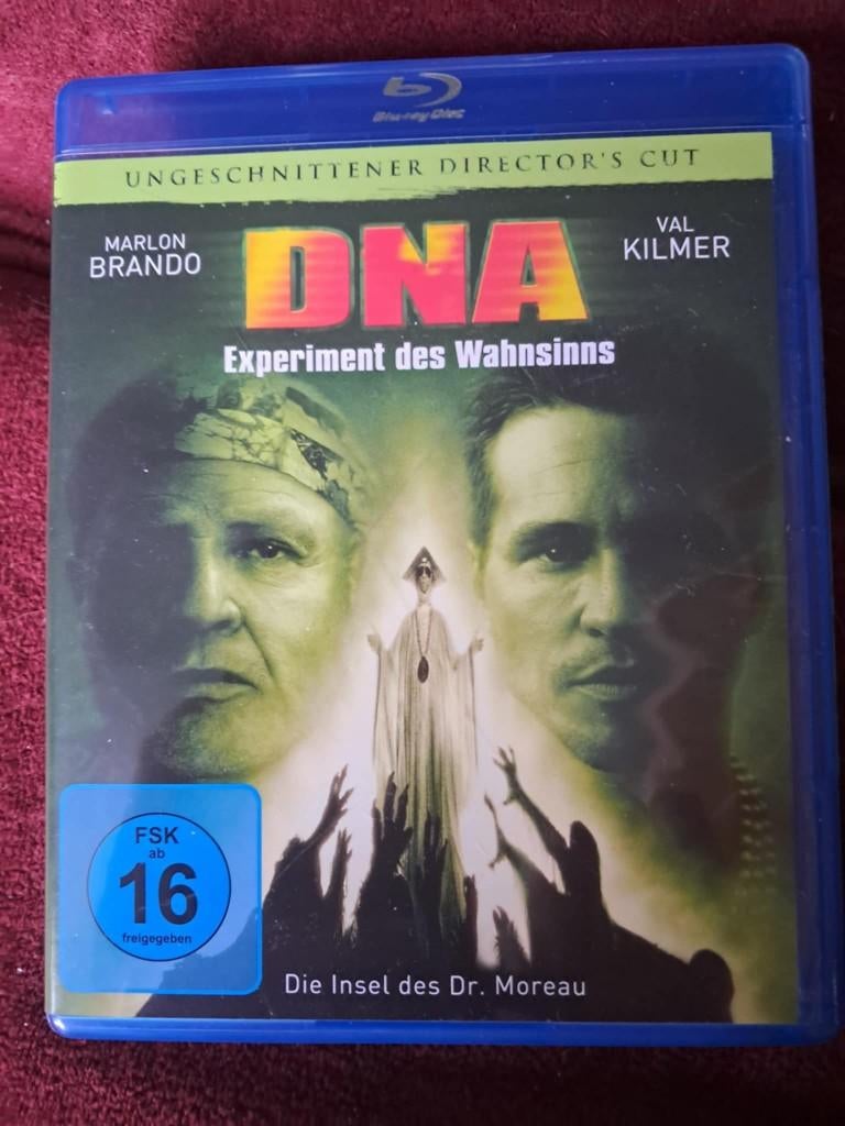 Dna experiment des grauens ( island of dr moreau + nl subs), Ophalen, Zo goed als nieuw, Science Fiction en Fantasy